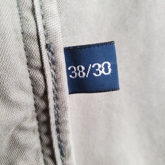 Polo Ralph Lauren Mens Pants Khaki Cotton 38x30 Relaxed Fit Straight Leg Green - Picture 6 of 11